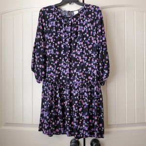 Purple Floral Dress